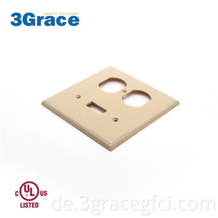 2 Gang Receptacle Wall Plate1